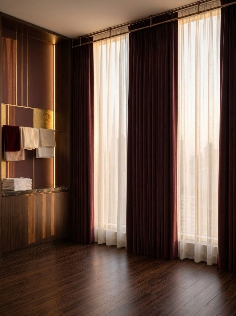 Professional curtain cleaning service in Dubai