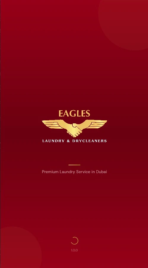 EAGLES Laundry App Splash Screen